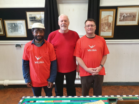 Walsall team for 2022 Niles/Bradbury/Lampitt